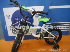 green bmx kids 4 wheel bike