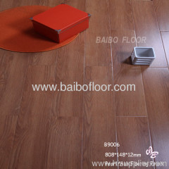 12mm Floor Laminated Pearl Surface Flooring