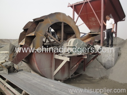 China 100m3 sand washer