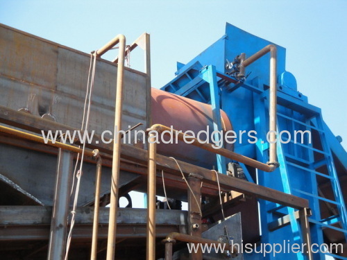 Bucket chain Gold Sand Dredger Machine