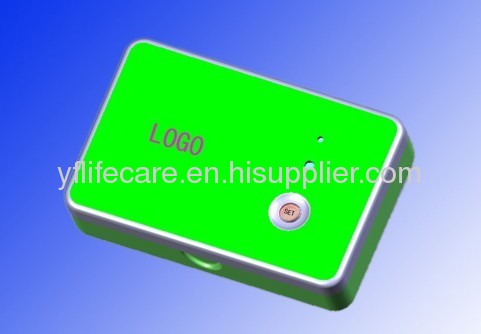 Pill box with led flash light: