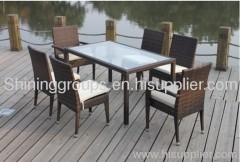 7 piece dining table set C152-A