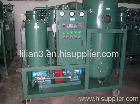 Waste turbine oil management,turbine oil regeneration oil filter machine