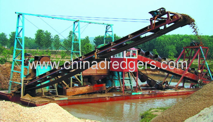 Bucket Chain Sand Dredger Yl0403 Manufacturer From China Qingzhou Yongli Mining And Dredging 1730