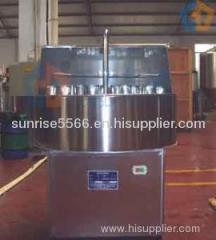 Bottle rinsing machine