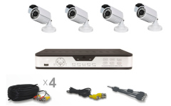 4channel D1 DVR kit