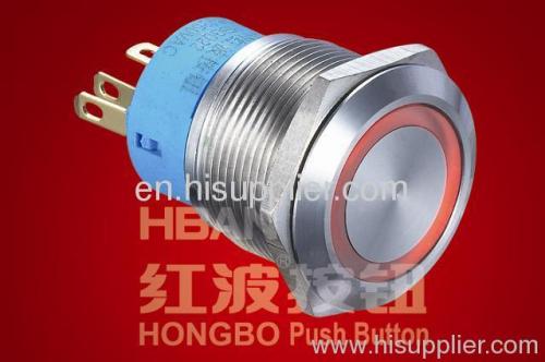 Ring-Illuminated Push Button Switch