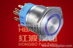 Ring-Illuminated Push Button Switch