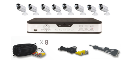 8 channel dvr kit