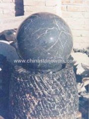 grey marble Water ball Fountain