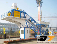 Modular Mobile Concrete Mixing Plant