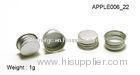 Eco Friendly 11.5mm Aluminium Bottle Caps for Color Cosmetics Lip Gloss Container