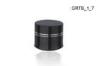 Black Mini 7g PP Plastic Cream Jars , Cosmetic Packaging Companies GRT_B_002