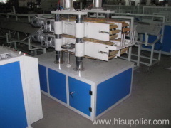 Double pipe extrusion machine