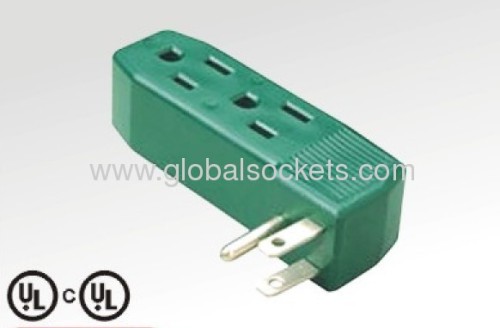 American power plug with socket Language Option French