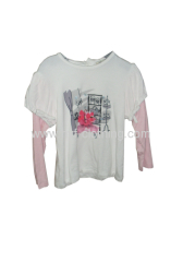 Digital printed Girls Tee Shirts
