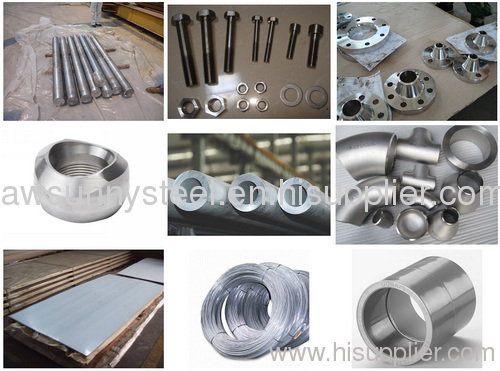 hastelloy steel flange round bar wire rod fasteners tube pipe fittings forging plate sheet coil strip