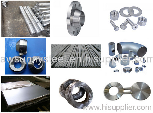 incoloy steel flange round bar wire rod fasteners tube pipe fittings forging plate sheet coil strip