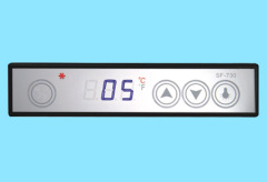 Temperature controller with touch screen