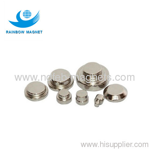 Neodymium magnet dics and button