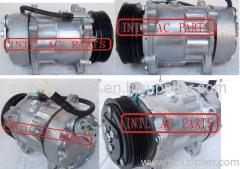 SD7V16 Compressor For PEUGEOT 206 306 406 605 607 806 Boxer Expert Partner 1989-2007 6453TJ SD7V16-1227 1218 6453L5