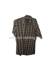 casual fashion short sleeve mens shirt