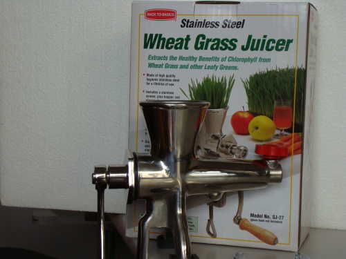 wheat grass juicer
