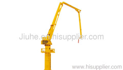 China construction machinery manufacturer JH brand Stationary hydraulic concrete placing boom