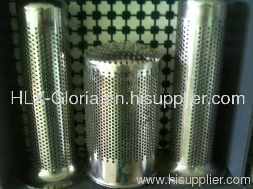 powder coated perforated pipes