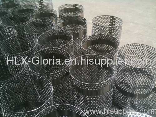 powder coated perforated pipes