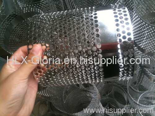 powder coated perforated pipes