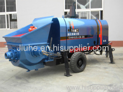 China concrete pump DXBS25-08-56 diesel engine trailer pump