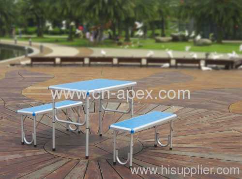 Aluminum 80x50x63 folding table