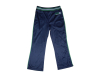 womens french terry cotton track pant with embroidery