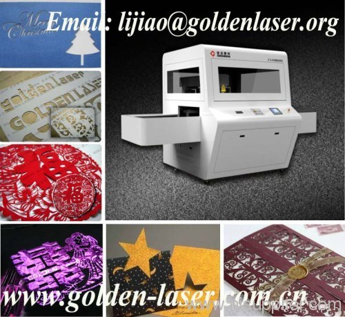 Greeting Cards Laser Cutter/Engraver Machine