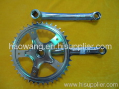 152mm steel bicycle fixed gear crank sprocket