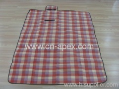 Printing single-sided velvet pearl cotton picnic mat