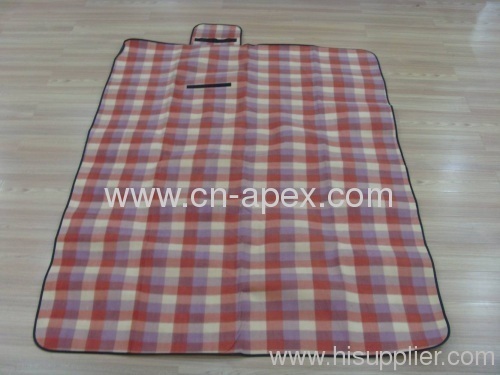 Printing single-sided velvet pearl cotton picnic mat