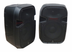 Portable Plastic Speaker with class-D amplifier & mixer