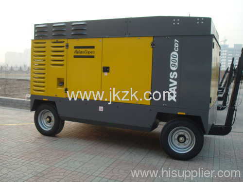 Atlas mobile air compressor