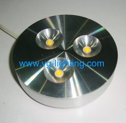 LED Cabinet light /Aluminium / DC12V 3X1W 320 lm/