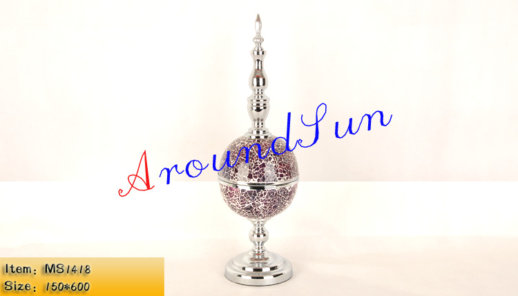 glass craft vase /ornaments/ home decoration 