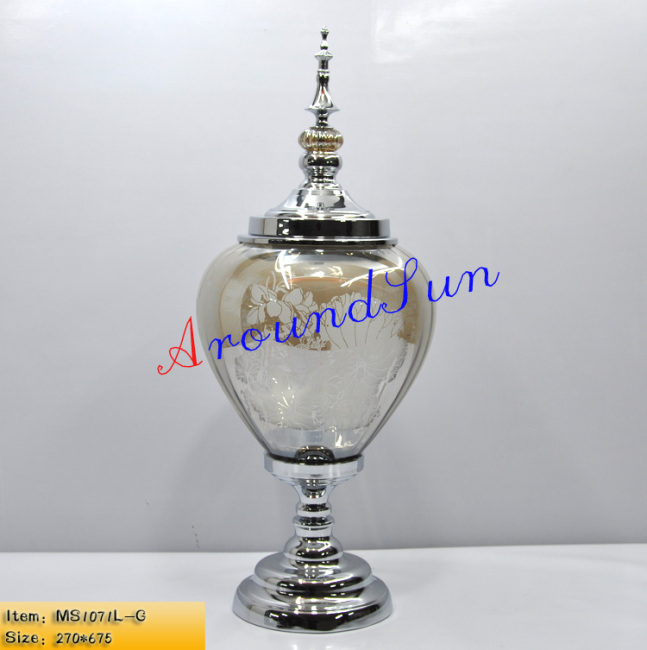 home decoration / glass craft / decoration lamp / craft ornaments