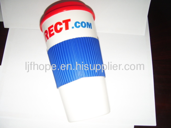 DOUBLE WALL PLASTIC COFFECUP/AUTO CUP