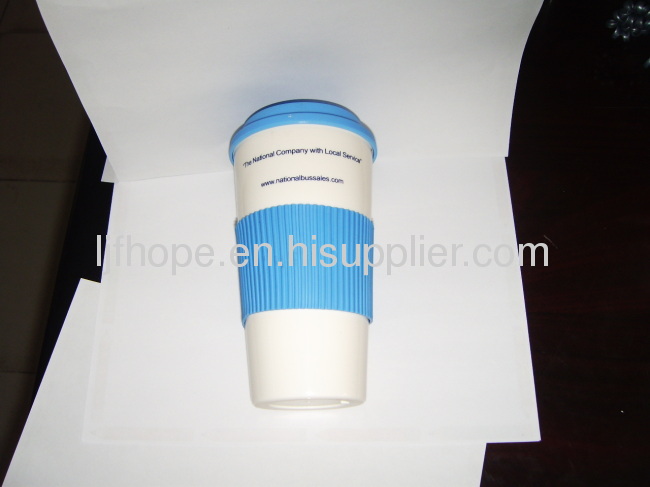 DOUBLE WALL PLASTIC COFFECUP/AUTO CUP