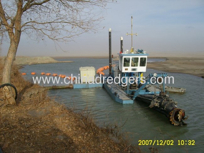 500 m3/h Cutter Suction Dredge 