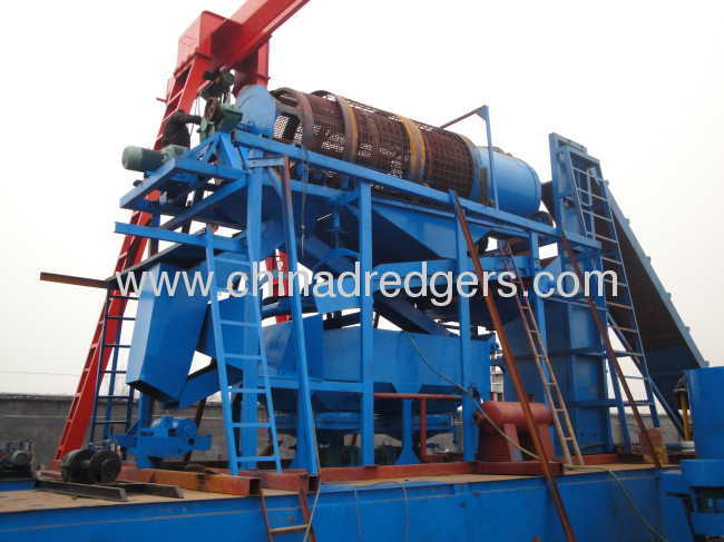 Bucket Type Gold Dredge 