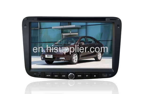 2012 Geely Emgrand EC7 Car DVD Player GPS Navigation Radio AM/FM/RDS TV USB SD MP3 Bluetooth IPOD VCD CD TMC Canbus