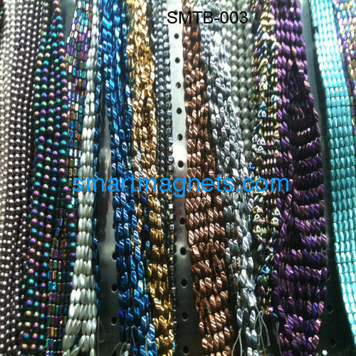 seven color hematite magnetic beads