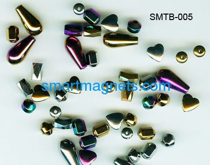 seven color hematite magnetic beads